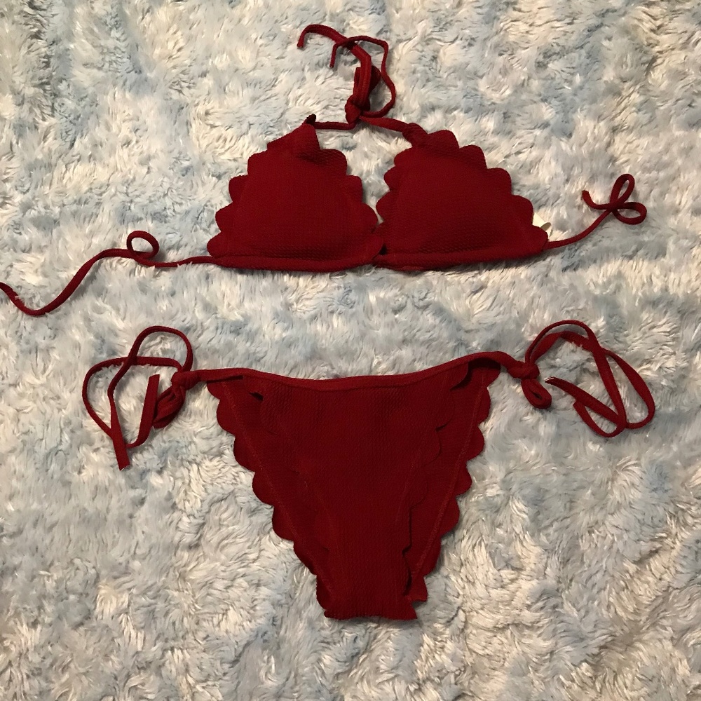 Women's missactiver Bikini size xxs Burgundy